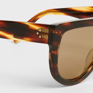 celine aviator s001|Aviator S001 Sunglasses in Acetate with Mirror Lenses .